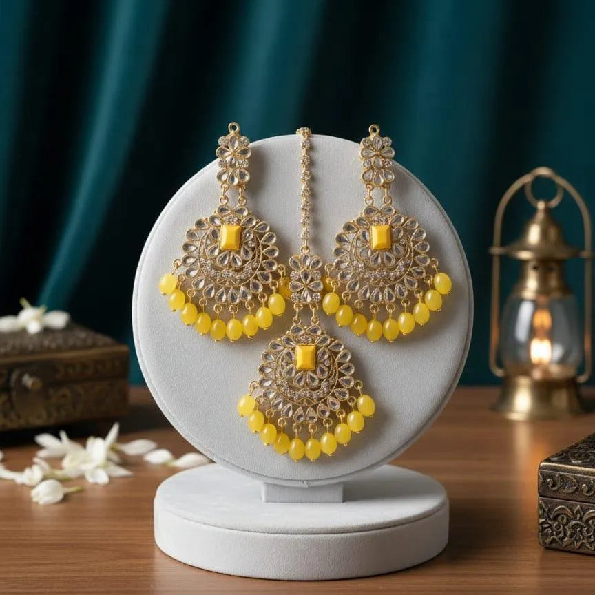 Turkish Gold Plated Adobe Earrings