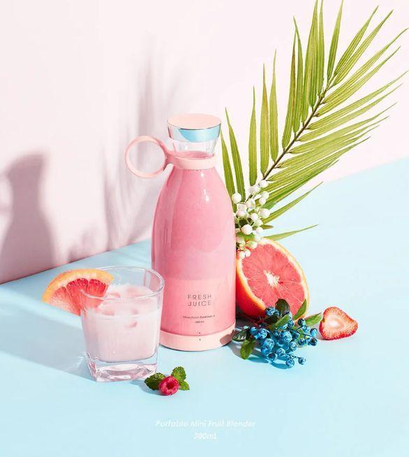 MK Mini Portable Blender — USB Rechargeable Smoothie Maker