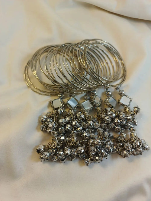 24-Piece Italian Hanging Kara Bangles