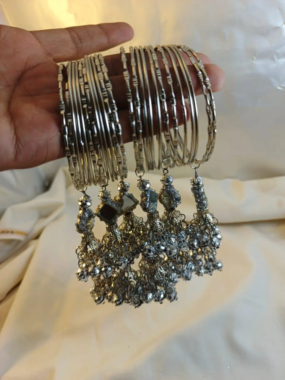 24-Piece Italian Hanging Kara Bangles