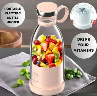 MK Mini Portable Blender — USB Rechargeable Smoothie Maker